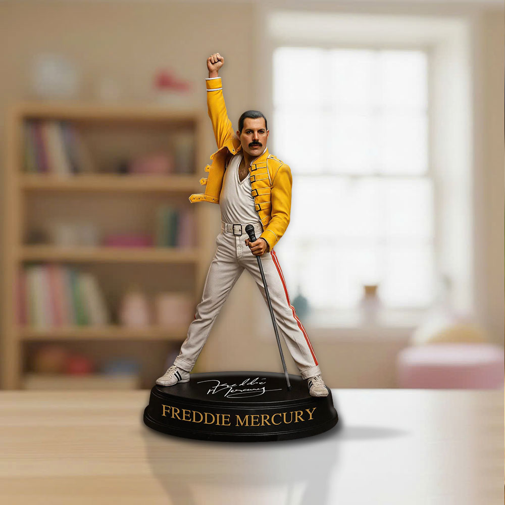 Freddie Mercury Custom Shape Acrylic Plaque – MAITM14939