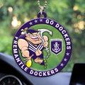 Fremantle FC Custom Shape 2-sided Acrylic Car Ornament – HOATT13353