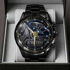 Star Trek Black Stainless Steel Watch – GNE7742
