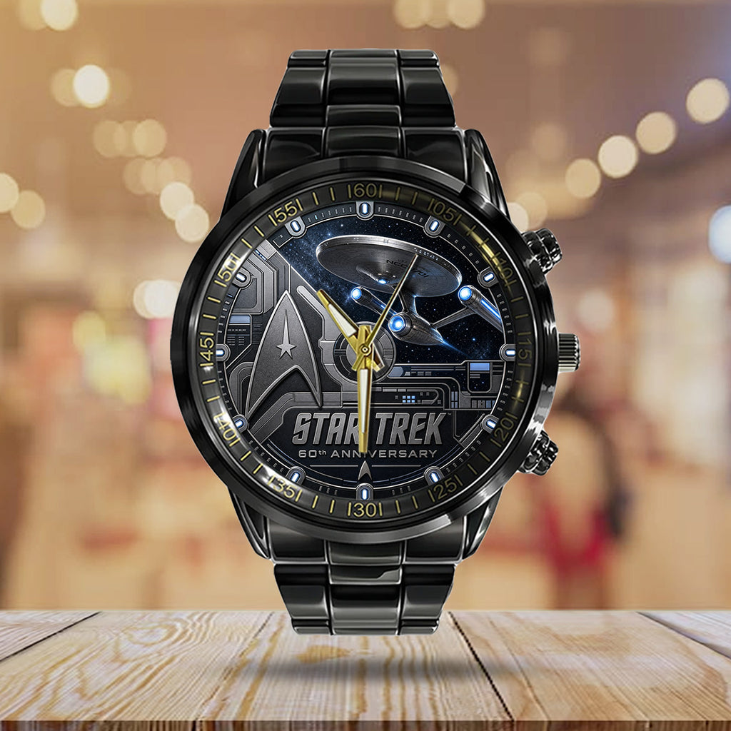 Star Trek Black Stainless Steel Watch – GNE7742