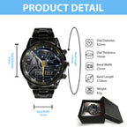 Star Trek Black Stainless Steel Watch – GNE7742