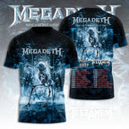 Megadeth 2027 European Tour 3D Apparel – GNE8032