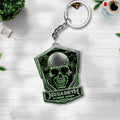 Megadeth Custom Shape 2-Side Printed Keychain – GNE8038