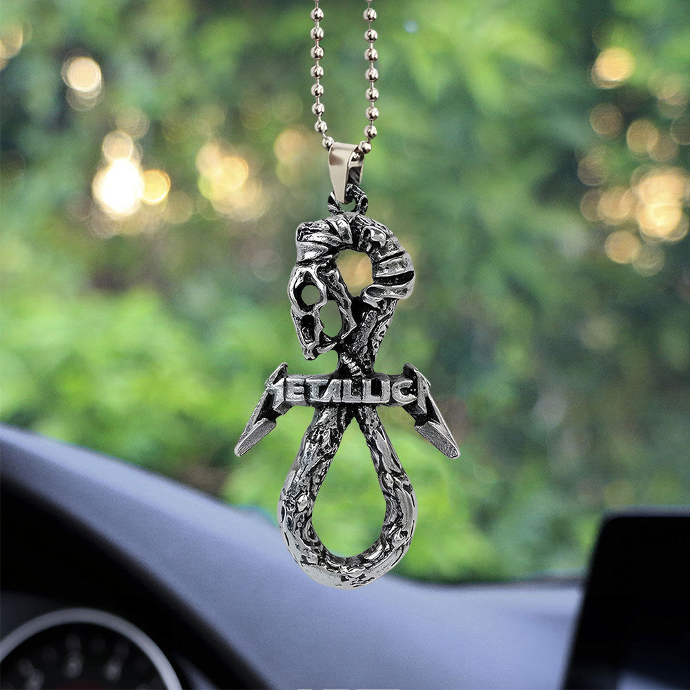 Metallica Custom Shape 2-sided Acrylic Car Ornament – GNE NEW110