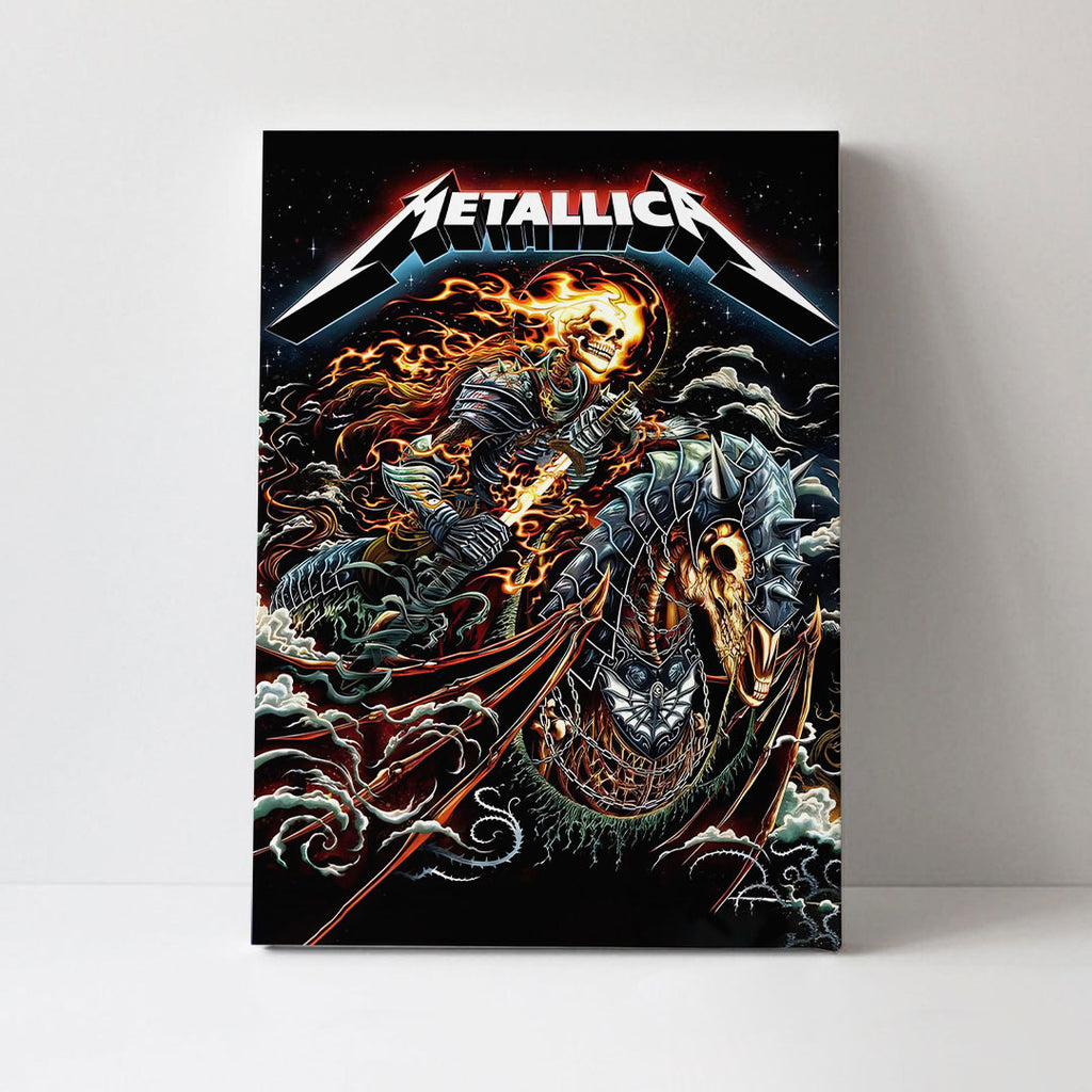 Metallica Rectangle Canvas With Inner Frame – GNE NEW135