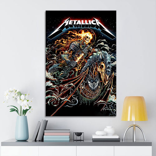 Metallica Rectangle Canvas With Inner Frame – GNE NEW135