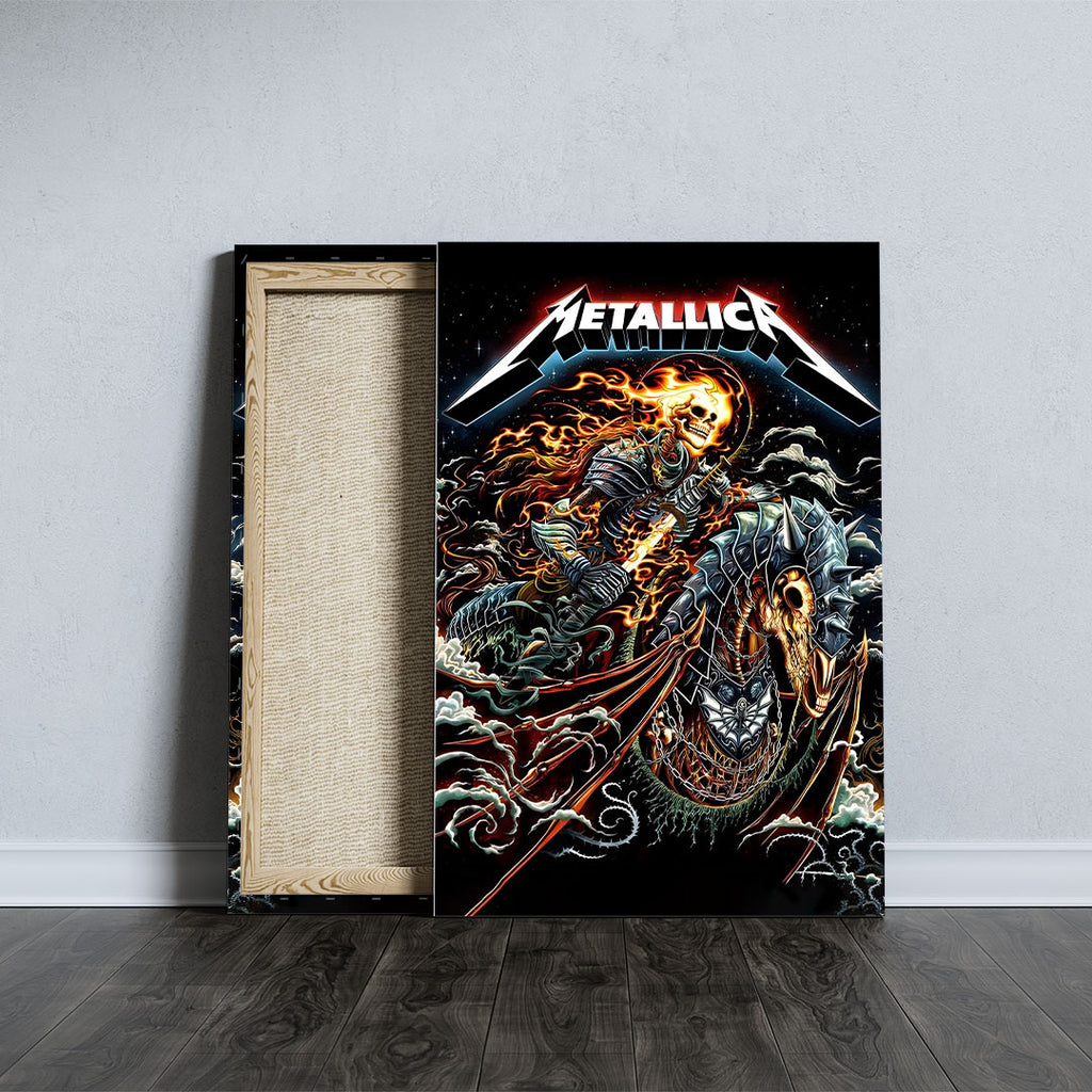 Metallica Rectangle Canvas With Inner Frame – GNE NEW135