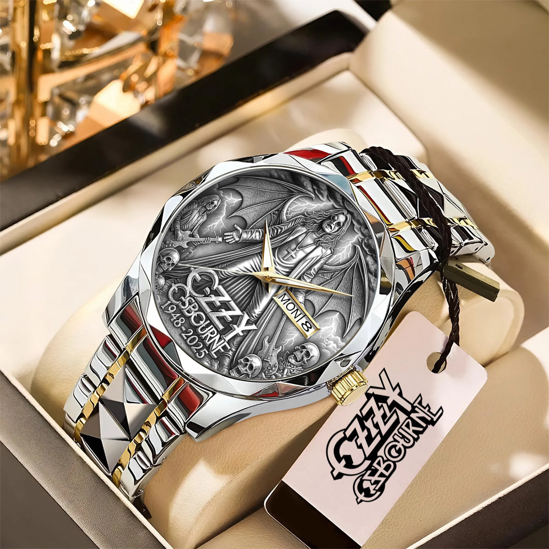 Ozzy Osbourne Alloy Luxury Quartz Watch – GNENEW591