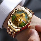 God Is Good Alloy Luxury Quartz Watch – TMTHU 294