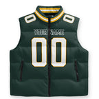 Personalized Green Bay Packers 3D Sleeveless Down Jacket – TMTHU1128