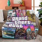 Grand Theft Auto VI Quilt Blanket – TANTN24031