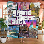 Grand Theft Auto VI Quilt Blanket – TANTN24031
