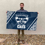 Geelong FC 3D Double-side House Flag – TANTN16485