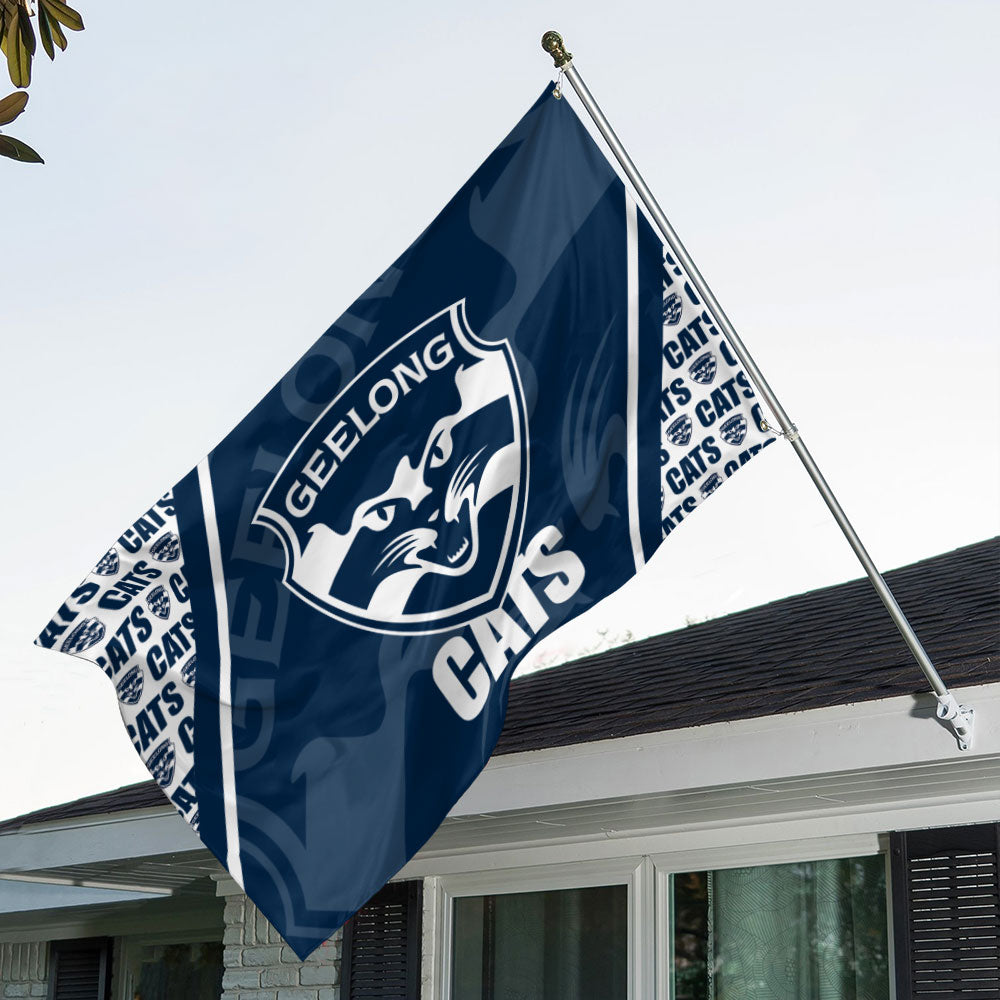 Geelong FC 3D Double-side House Flag – TANTN16485