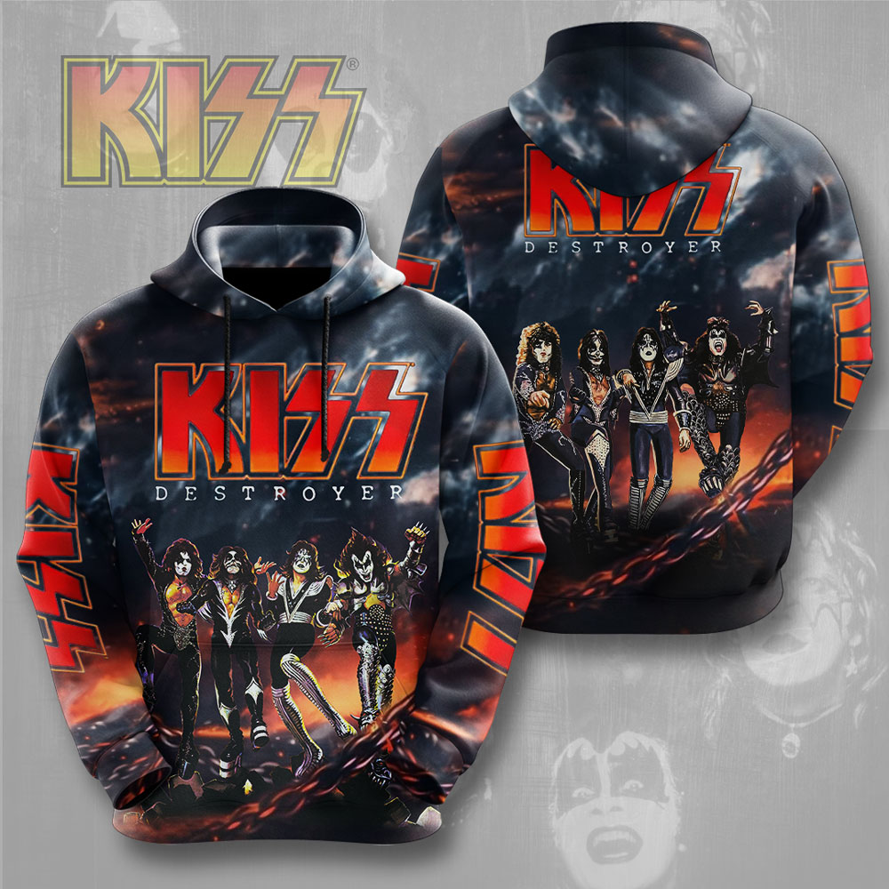 Kiss Band 3D Apparel – HUNGVV 4996
