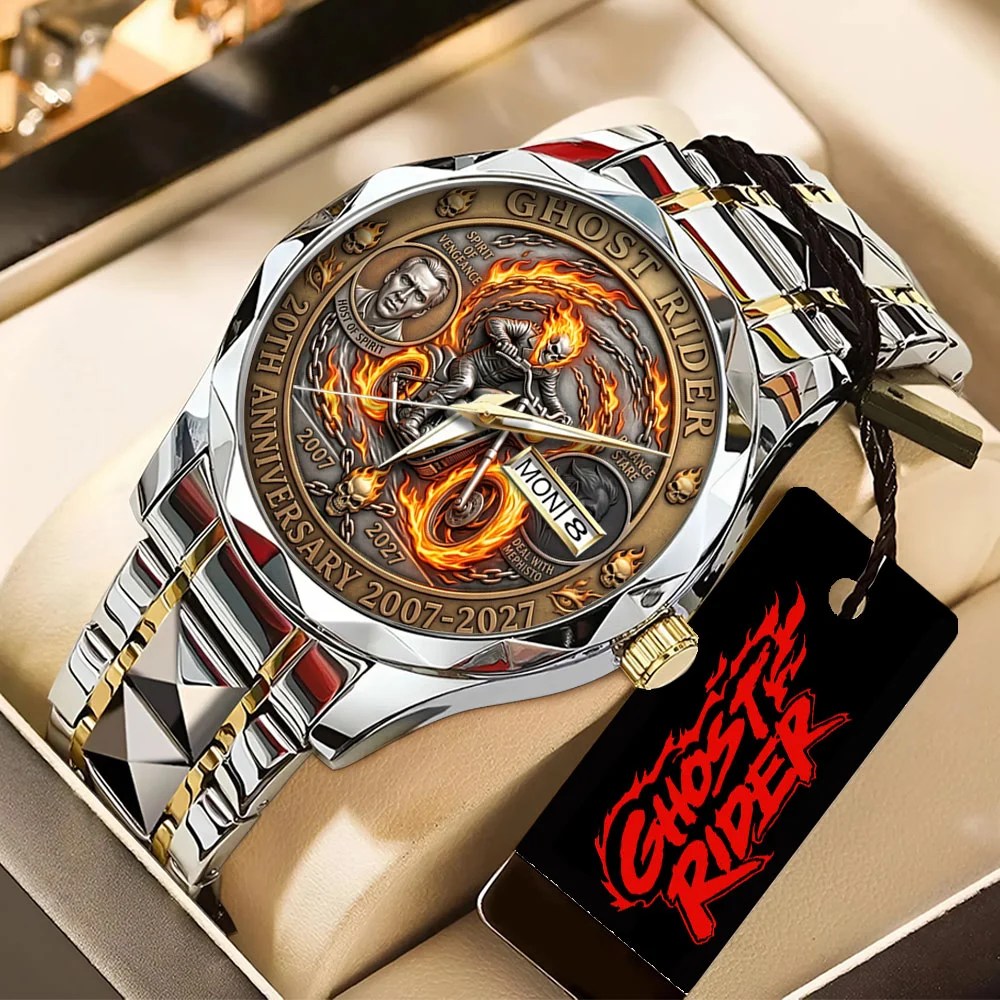 Ghost Rider 20th Anniversary Alloy Luxury Quartz Watch – TANTN25550