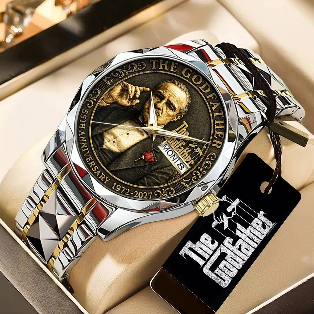 The Godfather 55th Anniversary Alloy Luxury Quartz Watch – TANTN25134