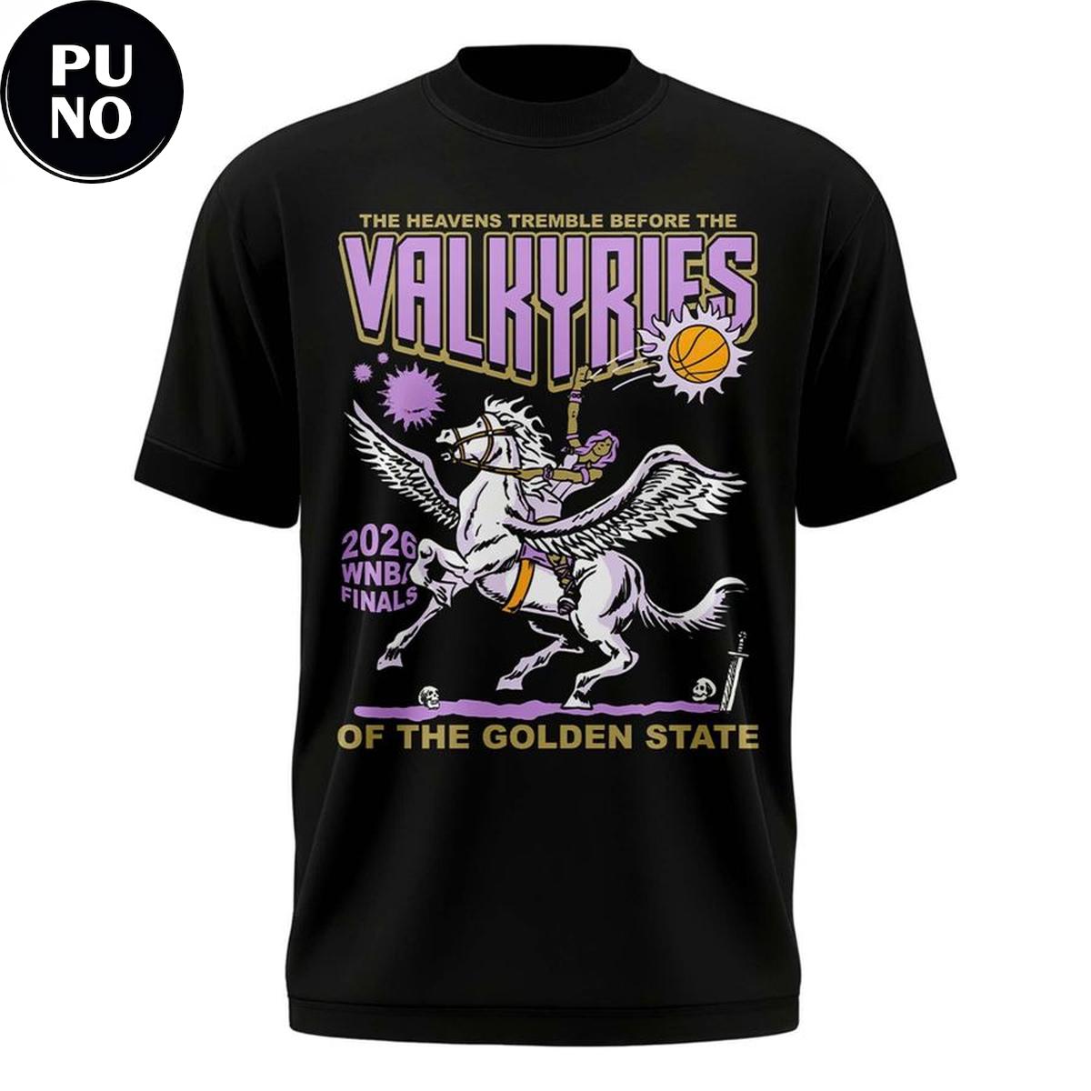 Golden State Valkyries WNBA Finals 2026 Pegasus T-Shirt