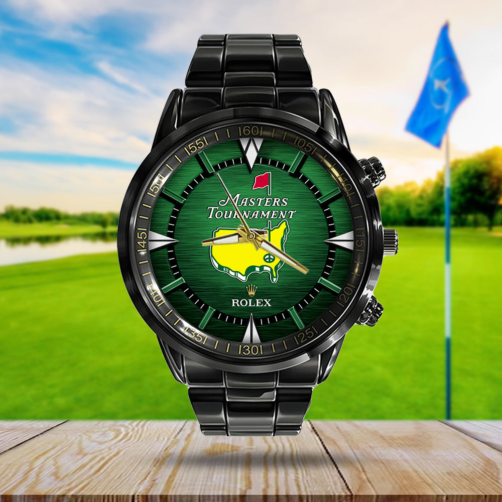 Masters Tournament x Rolex Black Stainless Steel Watch – MAITM 8975