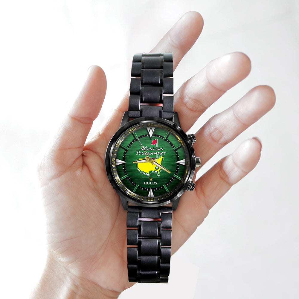 Masters Tournament x Rolex Black Stainless Steel Watch – MAITM 8975