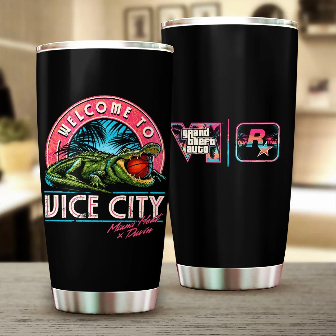 Grand Theft Auto VI x Vice City Tumbler Cup – GNE9122