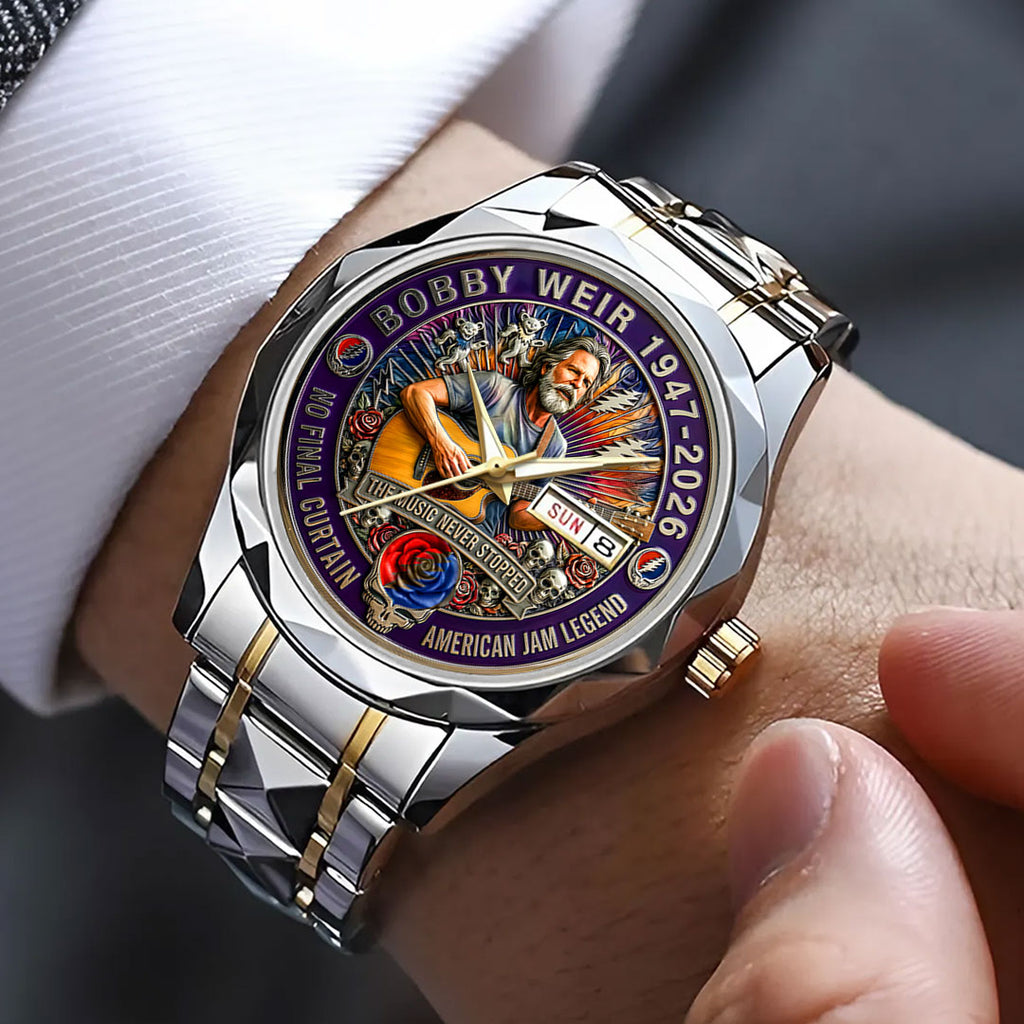 Grateful Dead x Bob Weir Alloy Luxury Quartz Watch – HOATT15721