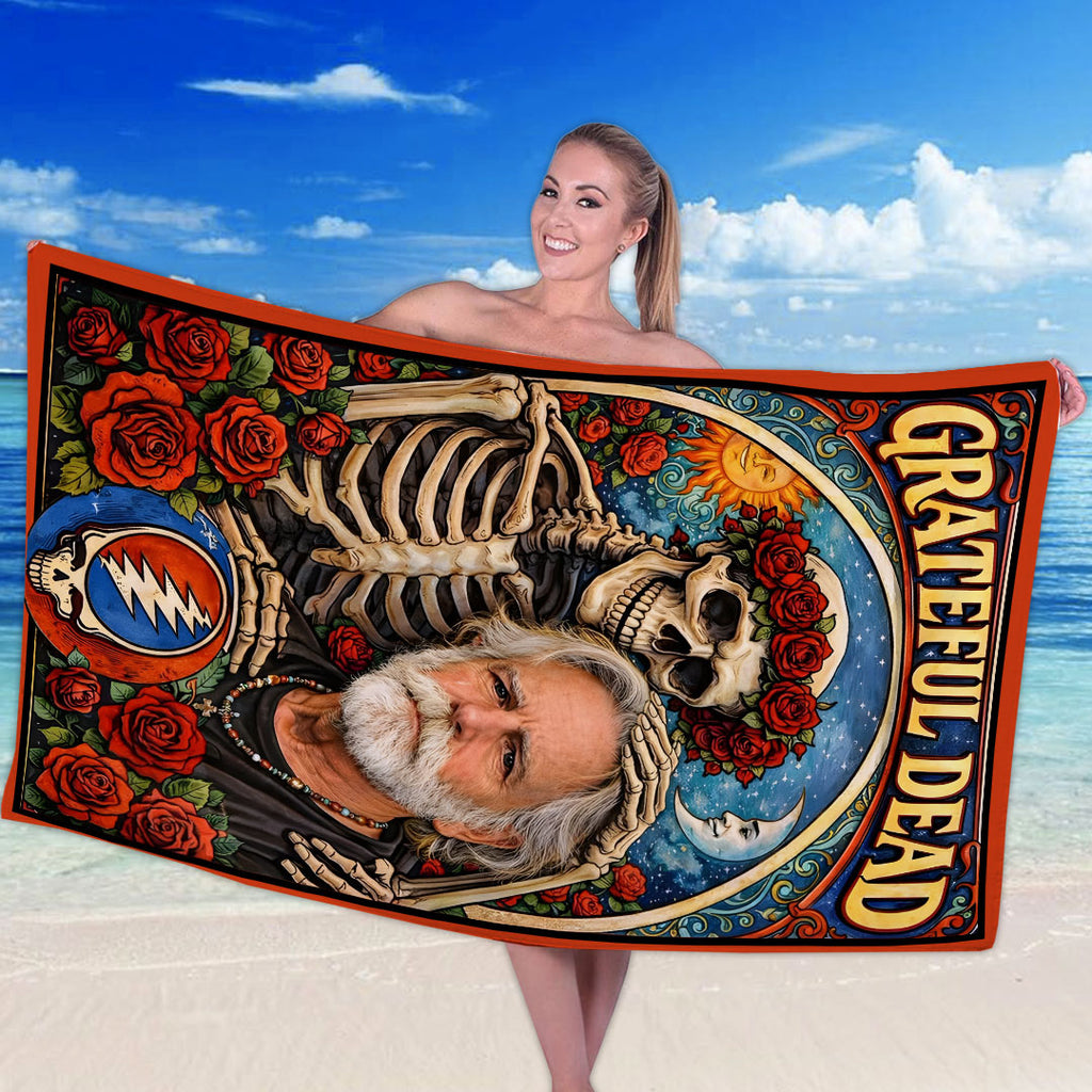Grateful Dead x Bob Weir Rectangle Beach Towel – HOATT15736