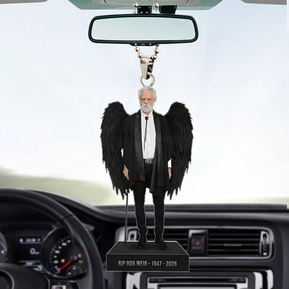 Grateful Dead x Bob Weir Custom shape 2-sided Acrylic Car Ornament – TMTHU3242