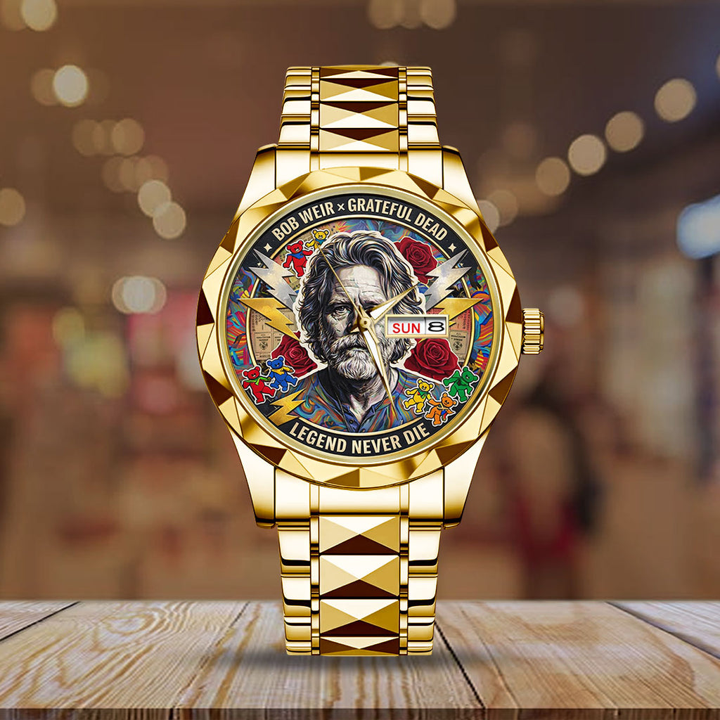 Grateful Dead x Bob Weir Alloy Luxury Quartz Watch – TMTHU3243