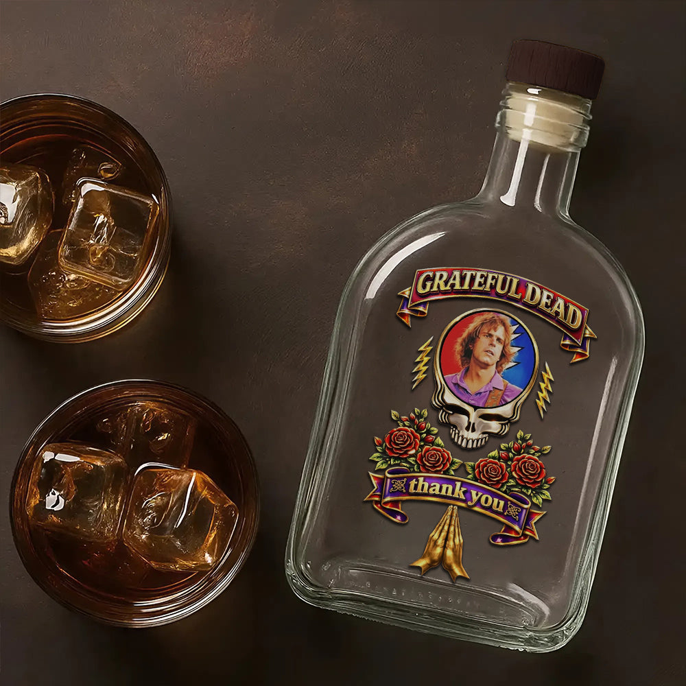 Grateful Dead x Bob Weir 25oz Empty Whiskey Bottle – TMTHU3241