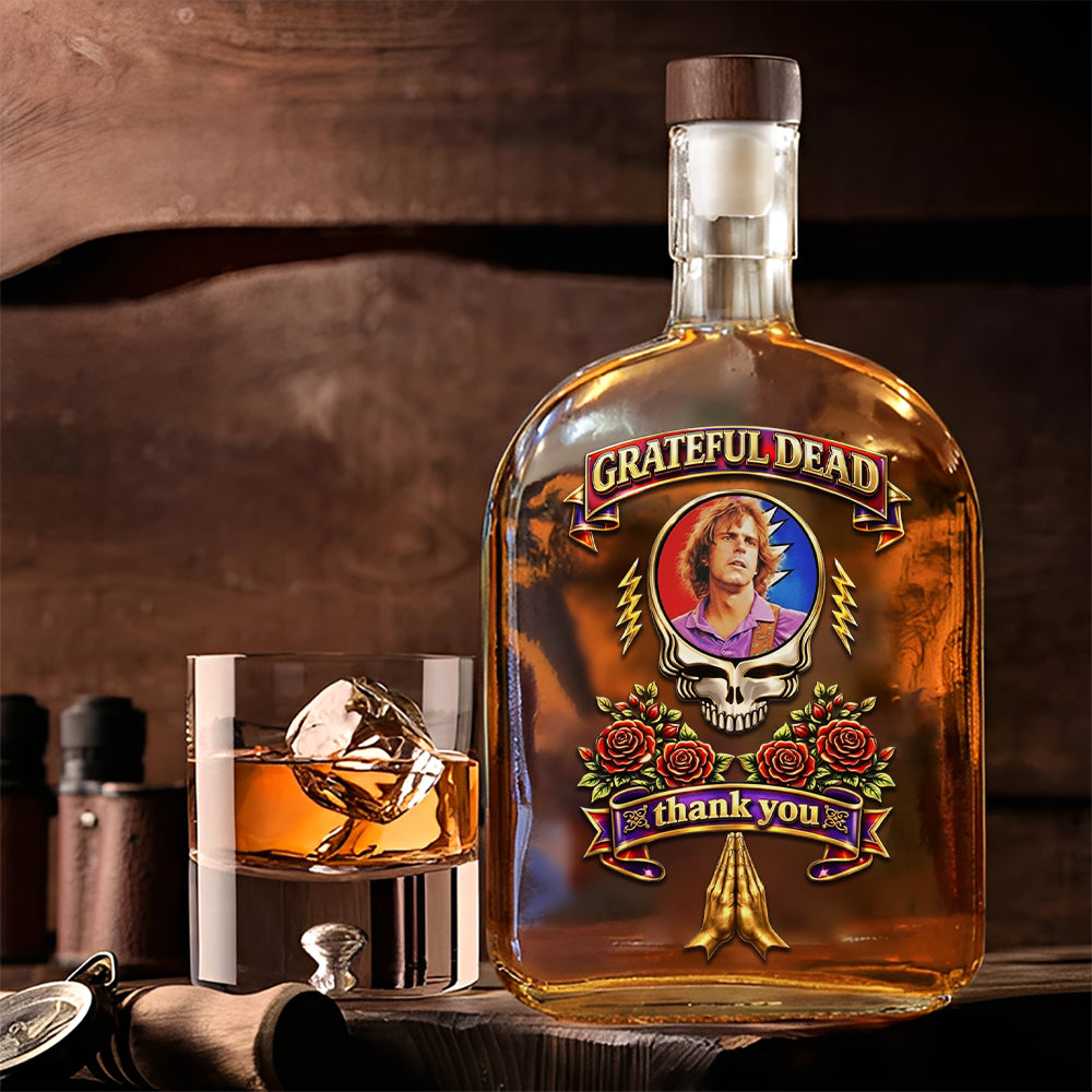 Grateful Dead x Bob Weir 25oz Empty Whiskey Bottle – TMTHU3241