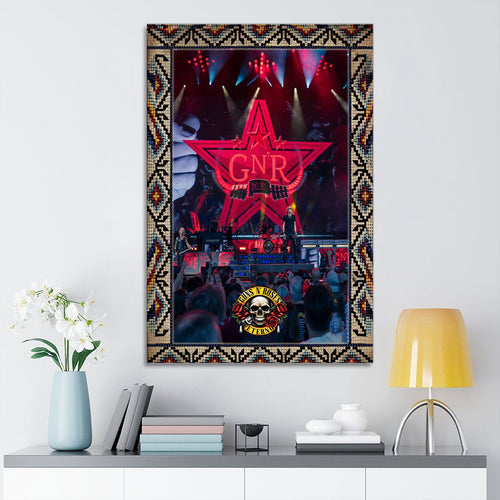 Guns N' Roses 2026 Rectangle Canvas With Inner Frame – GNE8046