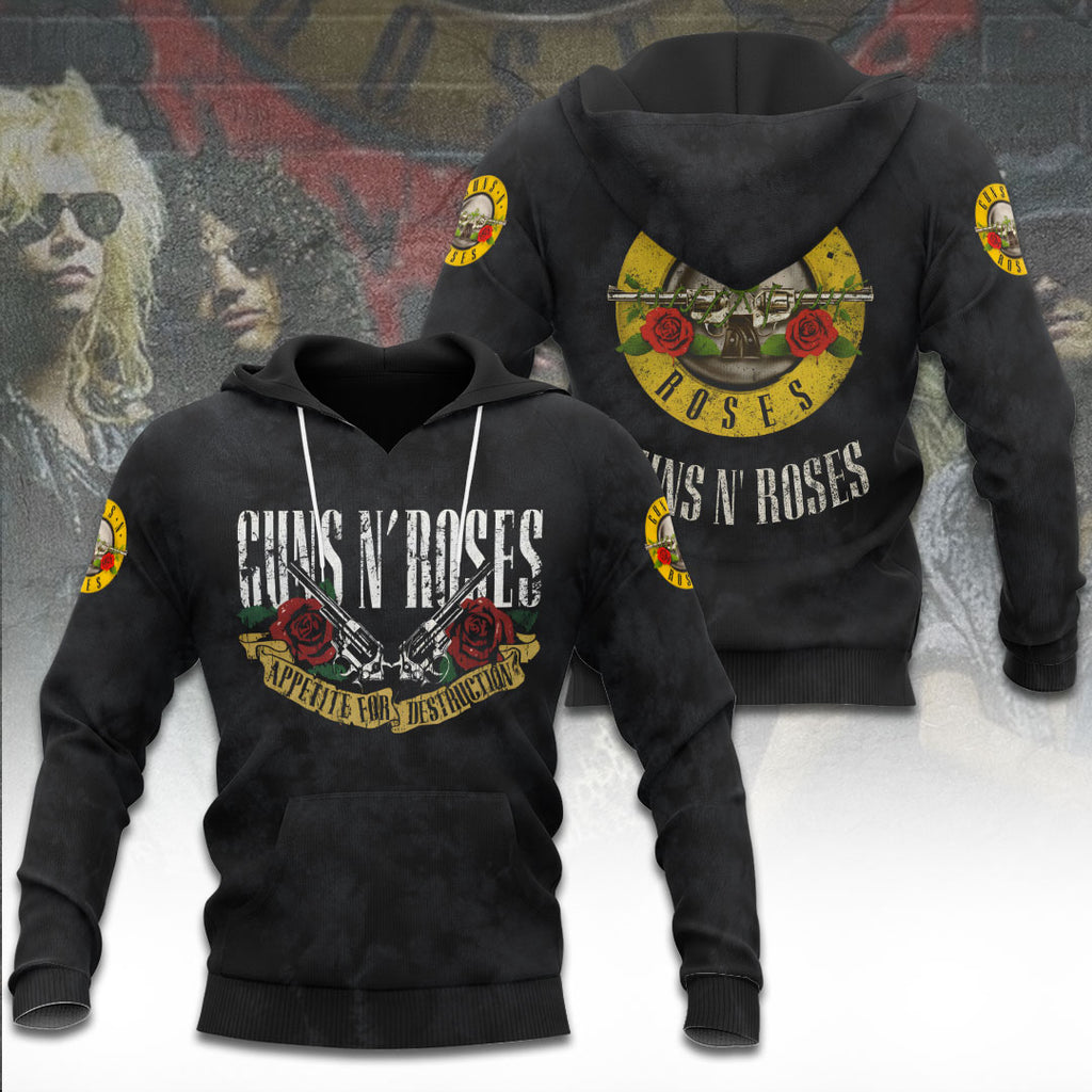 Guns N' Roses 3D Apparel – TANTN19100