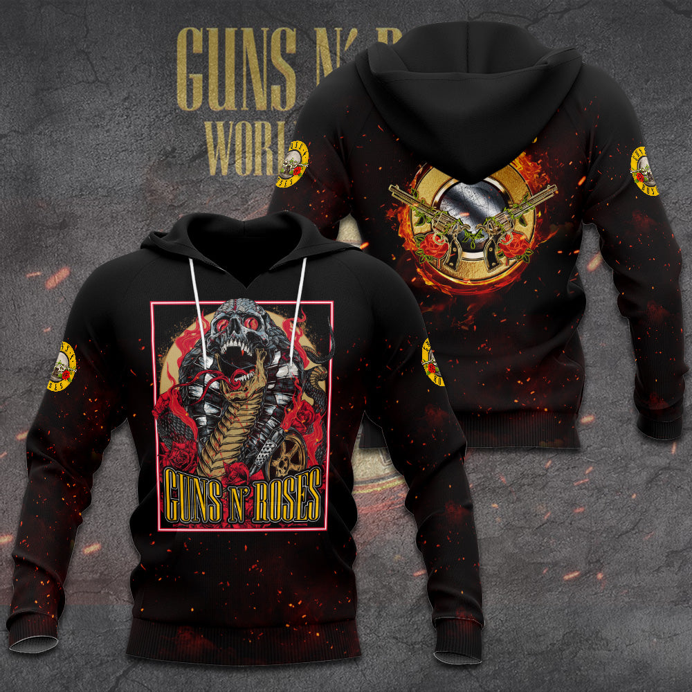 Guns N' Roses Tour 2026 3D Apparel – GNE6325