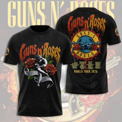 Guns N' Roses 2026 3D Apparel – GNE8201