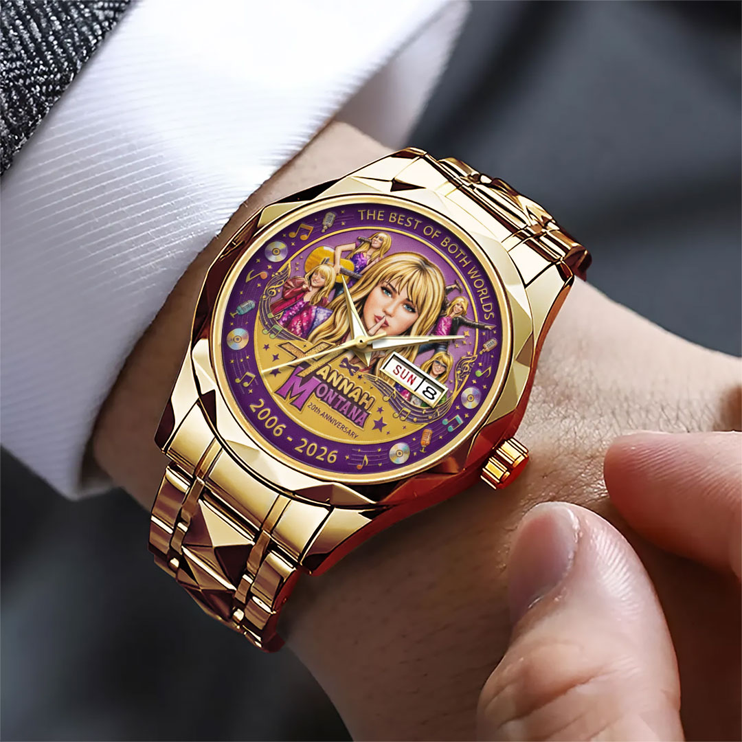 Hannah Montana 20th Anniversary Alloy Luxury Quartz Watch – TANTN21845