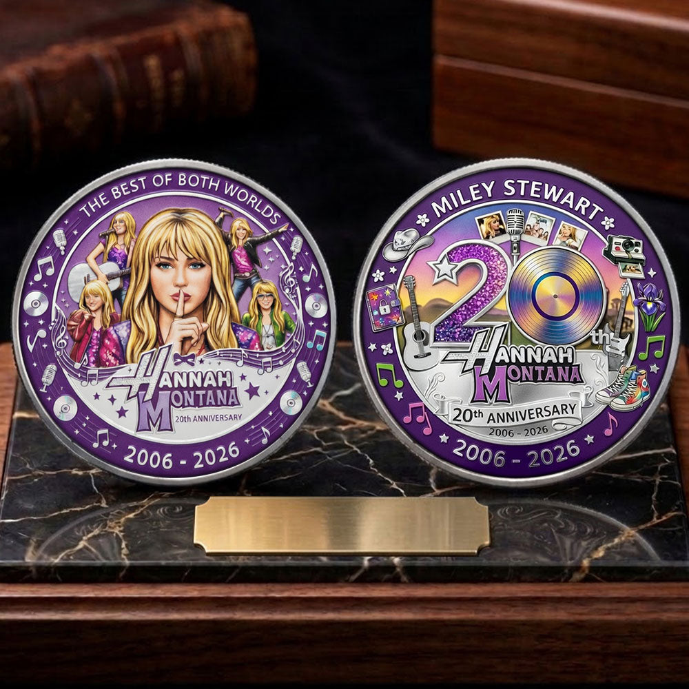 Hannah Montana 20th Anniversary Commemorative Coin – TANTN21844