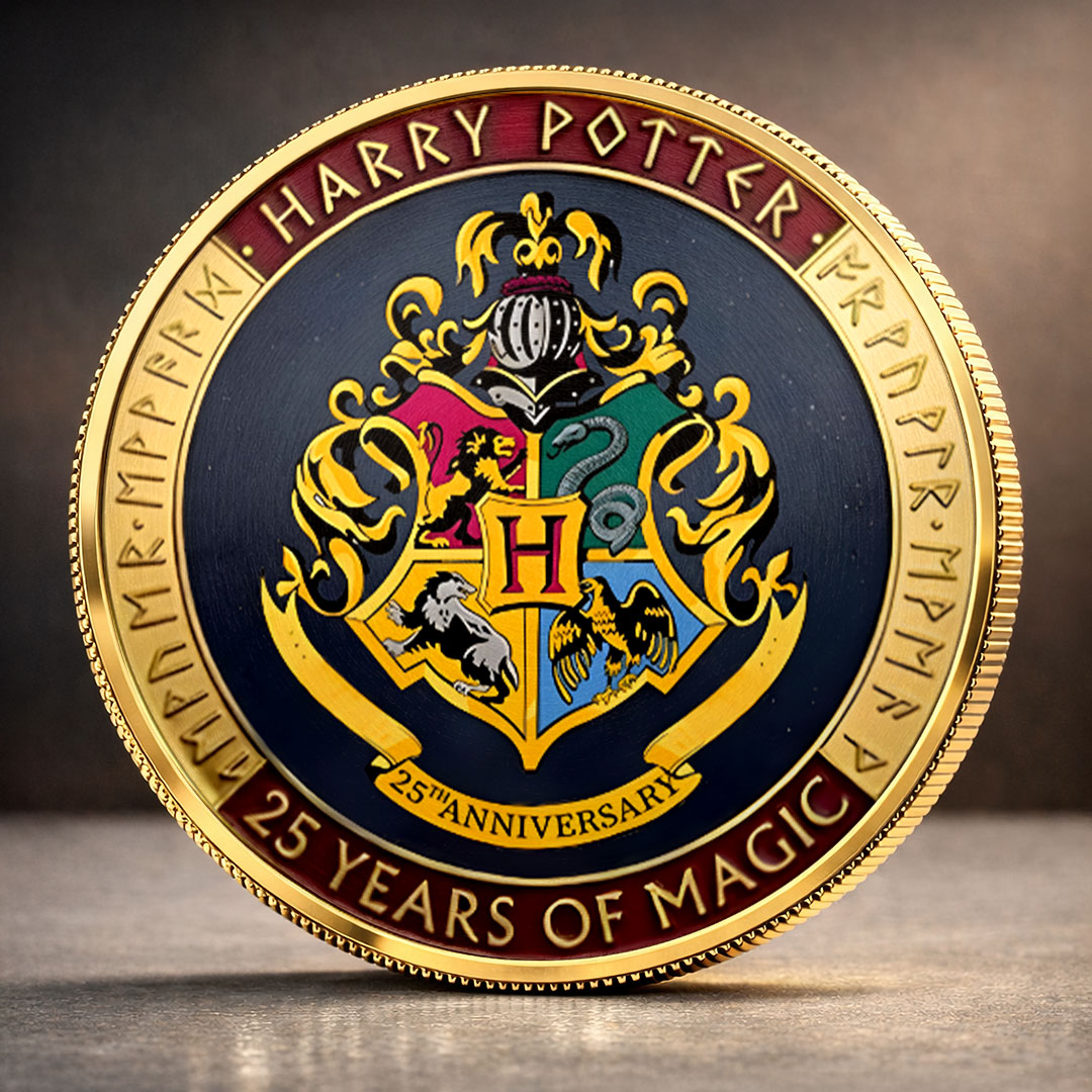 Harry Potter 25 Years of Magic Commemorative Coin – MAITM15254