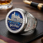 Harry Potter 25th Anniversary 2026 3D Engraved Ring – TMTHU7470