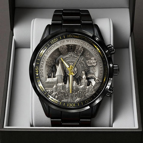 Harry Potter 25th Anniversary 2026 Black Stainless Steel Watch – TANTN19492