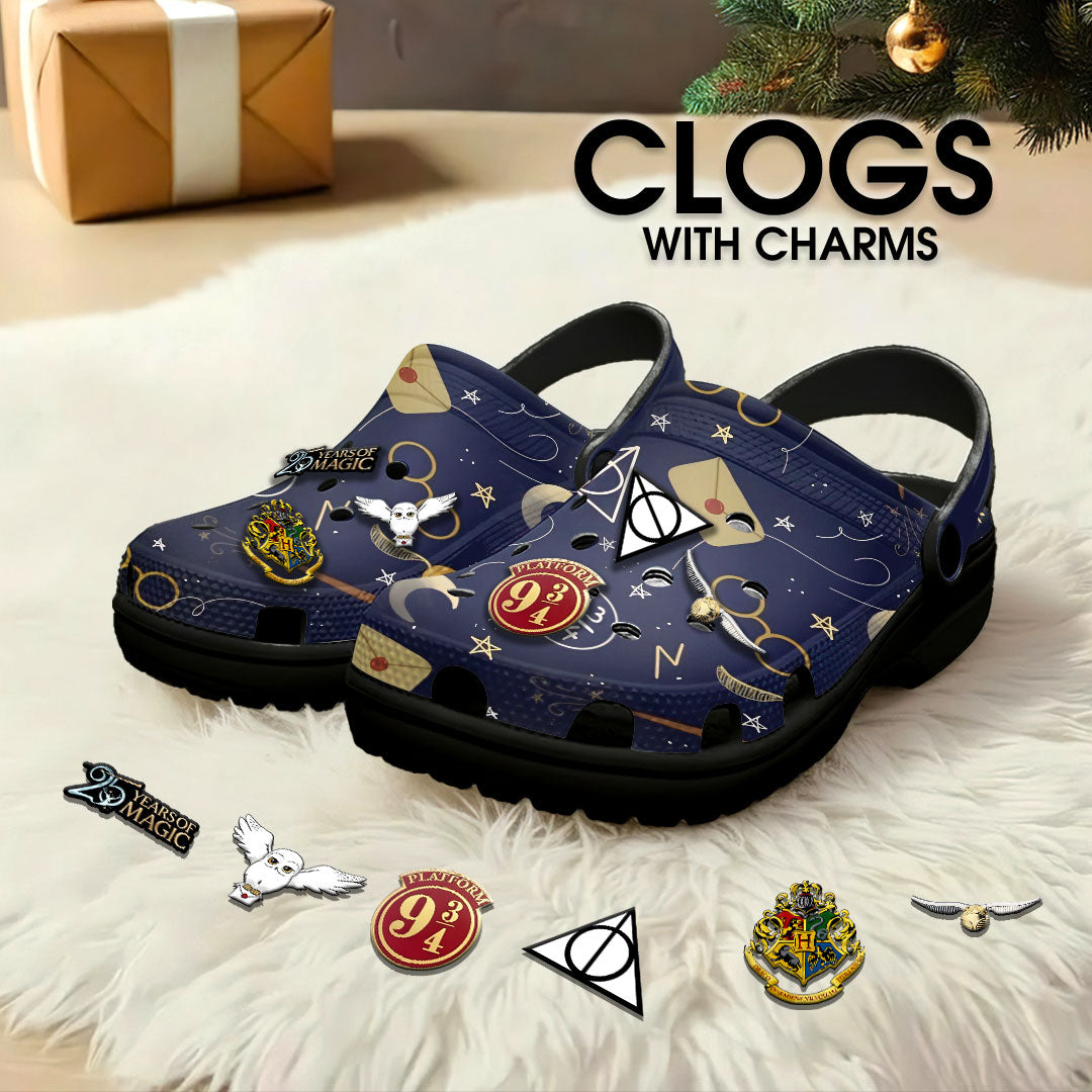 Harry Potter 25th Anniversary 2026 Custom Clogs – TANTN19699