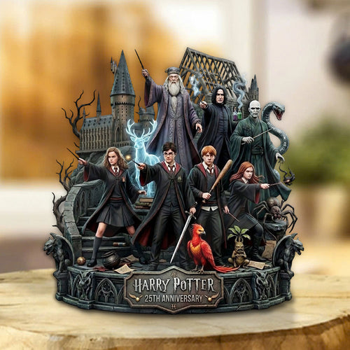 Harry Potter 25th Anniversary 2026 Custom Shape Acrylic Plaque – TMTHU5127