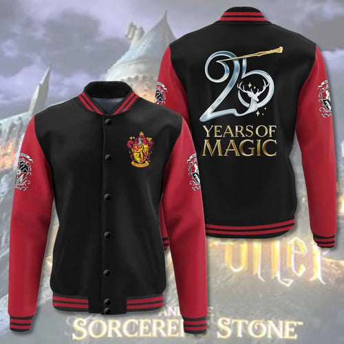 Harry Potter 25th Anniversary 2026 Varsity Jacket – GNE8163