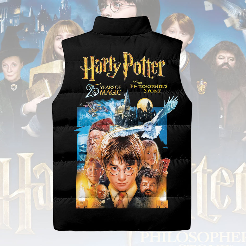 Harry Potter 25th Anniversary 3D Sleeveless Down Jacket – HOATT15228
