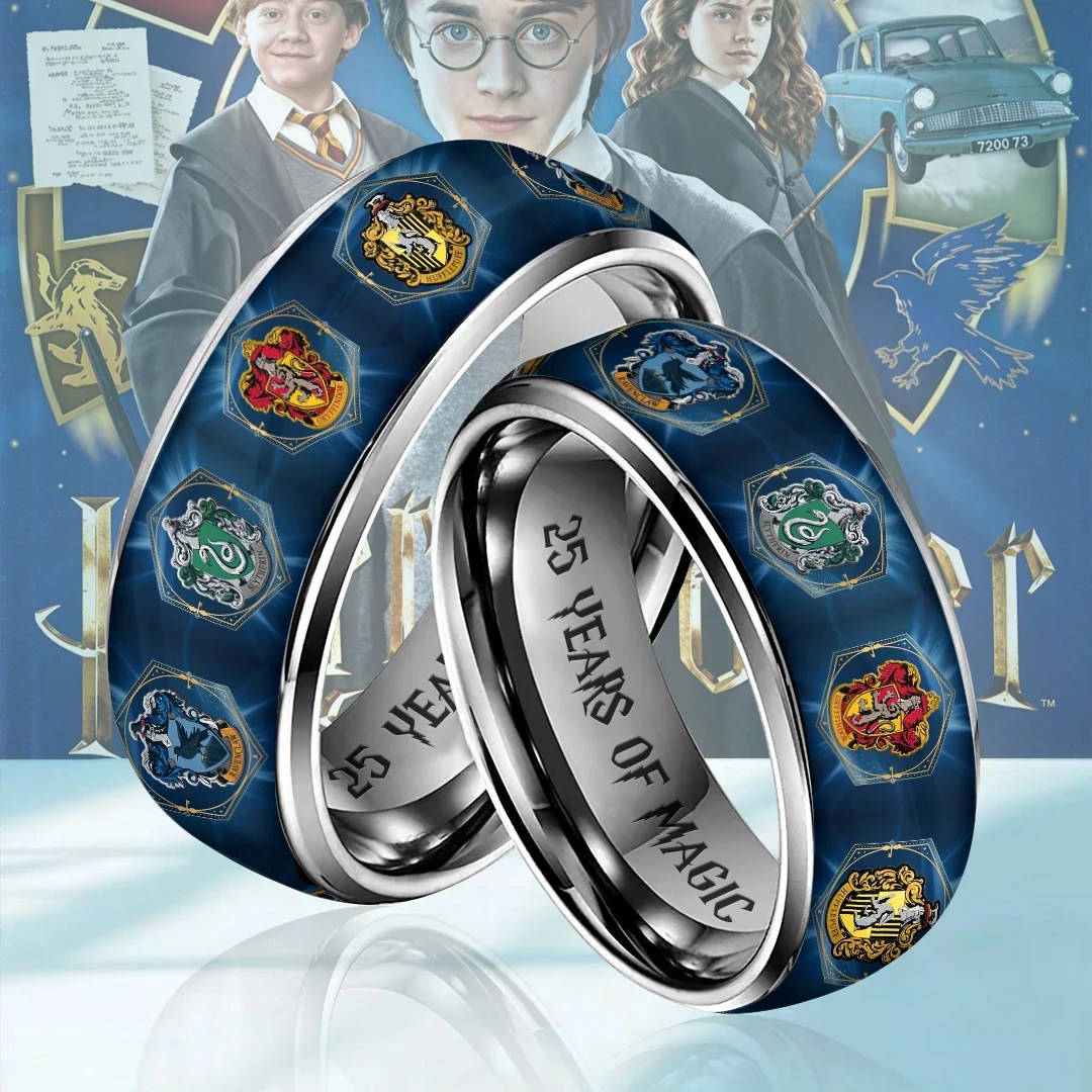 Harry Potter 25th Anniversary Custom Alloy Ring – TMTHU8606