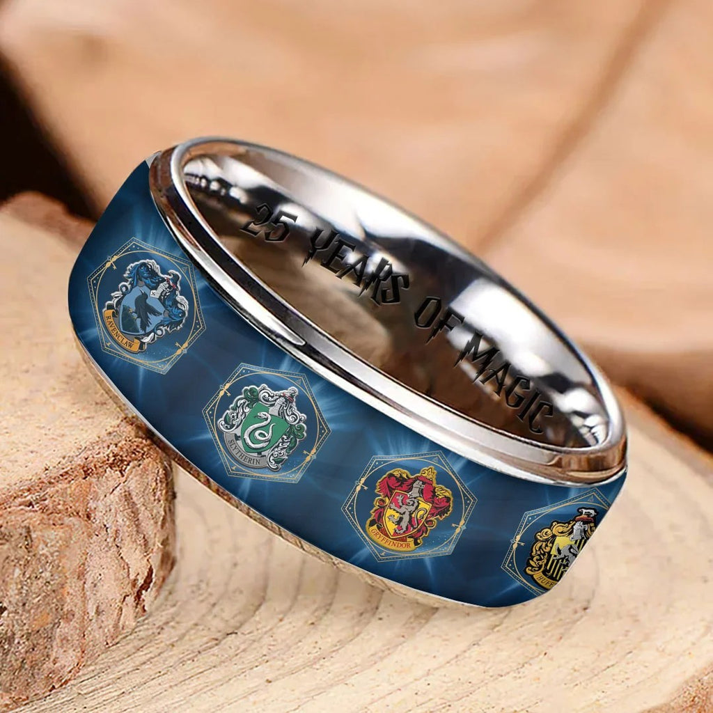 Harry Potter 25th Anniversary Custom Alloy Ring – TMTHU8606