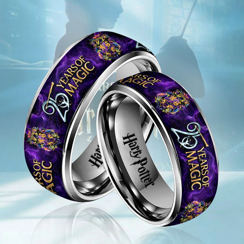 Harry Potter 25th Anniversary Custom Alloy Ring – HOATT20354