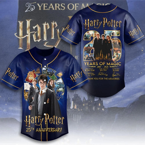 Harry Potter 25th Anniversary Baseball Jersey – TMTHU8655