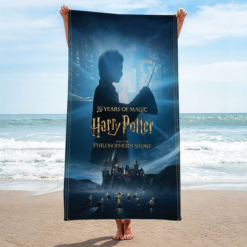 Harry Potter 25th Anniversary Rectangle Beach Towel – TMTHU3487