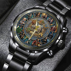 Harry Potter 25th Anniversary Black Stainless Steel Watch – TMTHU4260